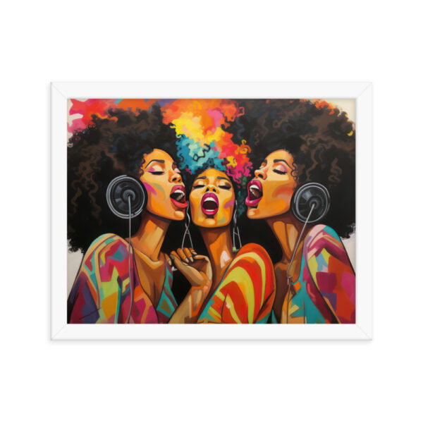 Sing Sistas Framed poster - Image 5