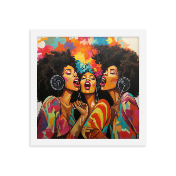 Sing Sistas Framed poster - Image 4