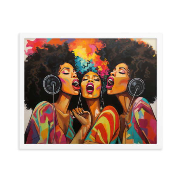 Sing Sistas Framed poster - Image 10