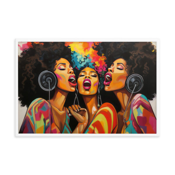 Sing Sistas Framed poster - Image 12